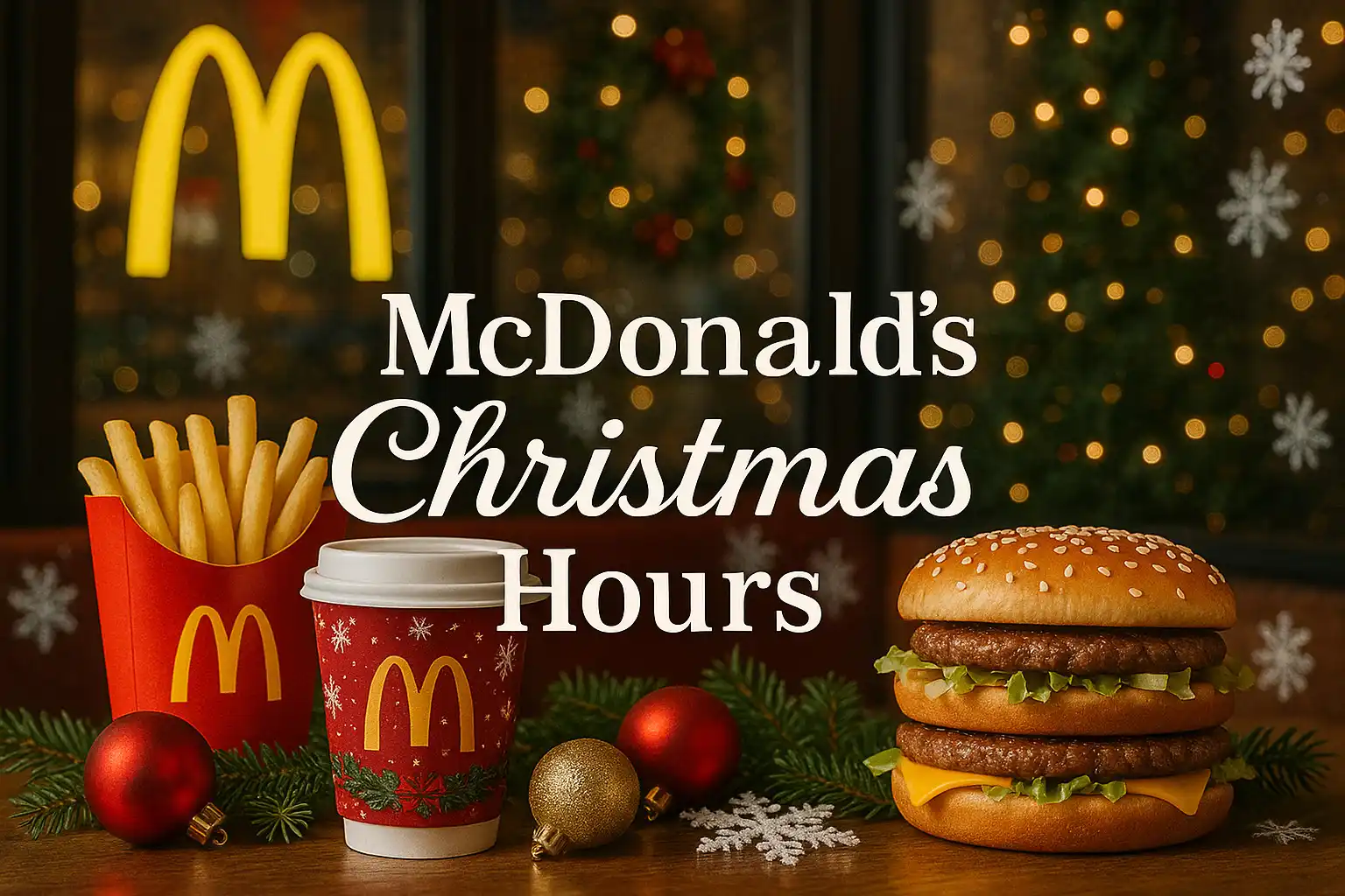 Is McDonald's Open on Christmas