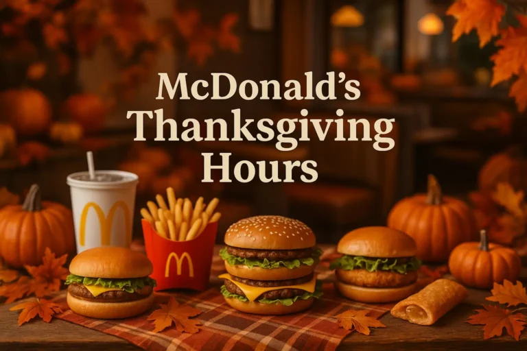 Is McDonald's Open on Thanksgiving